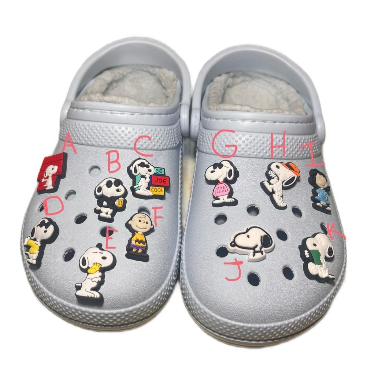 Snoopy Shoe charms